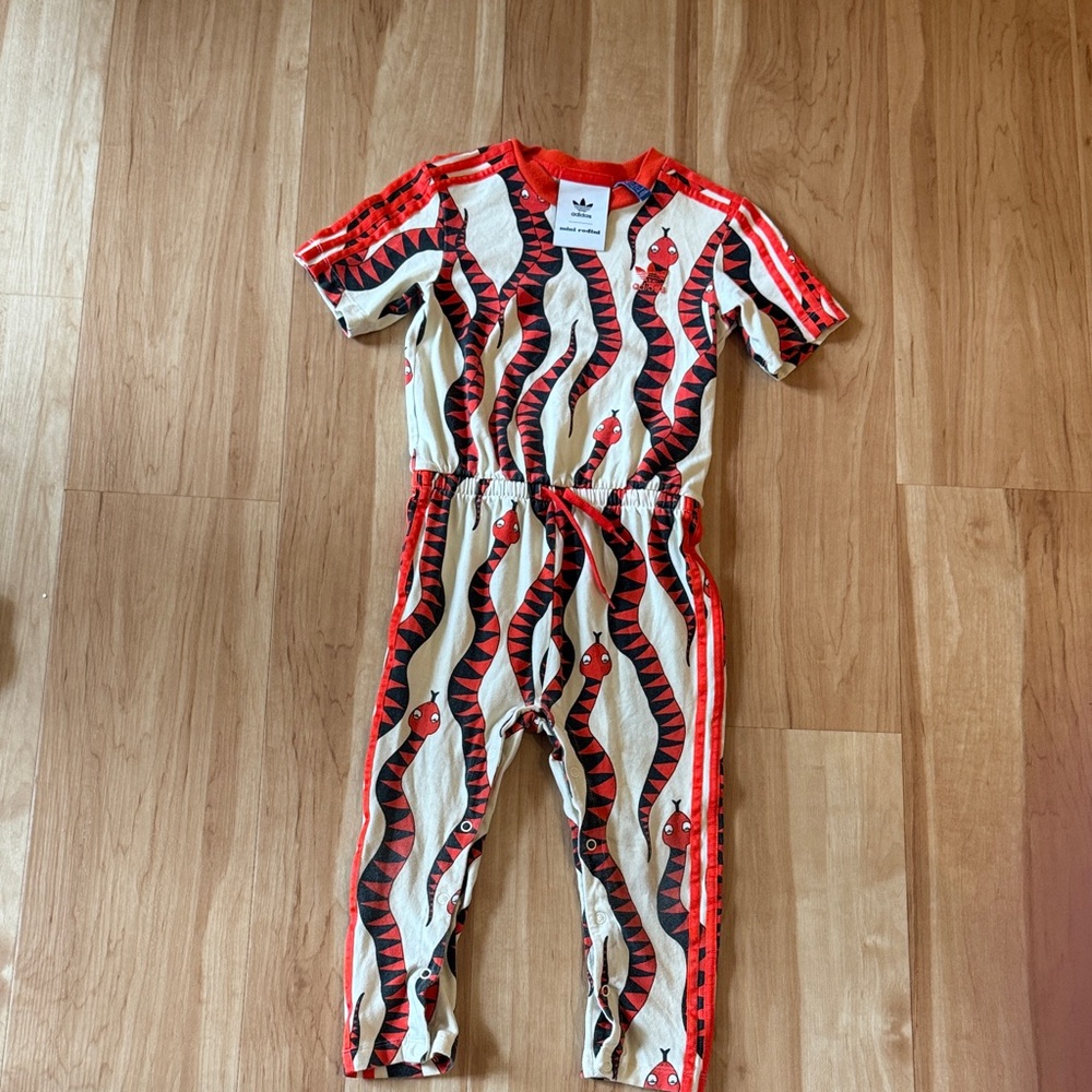 Mini Rodini x Adidas Snake Jumpsuit
